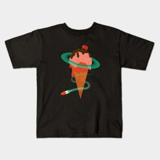 Ice Cream Planet Kids T-Shirt